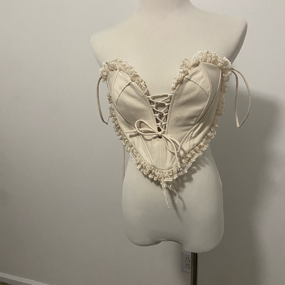 La Lune heart crop top designer brand from Vietnam